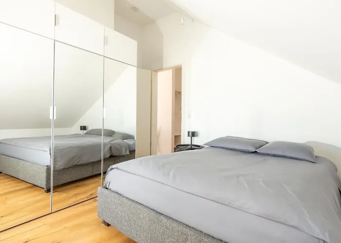 Apartmán Schicke Neubau-apartments I Zentral I Parkplatz I Aufzug I 1-8 Personen